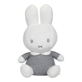 Nijntje Knuffel Zwart Wit  Streepjes   32 cm